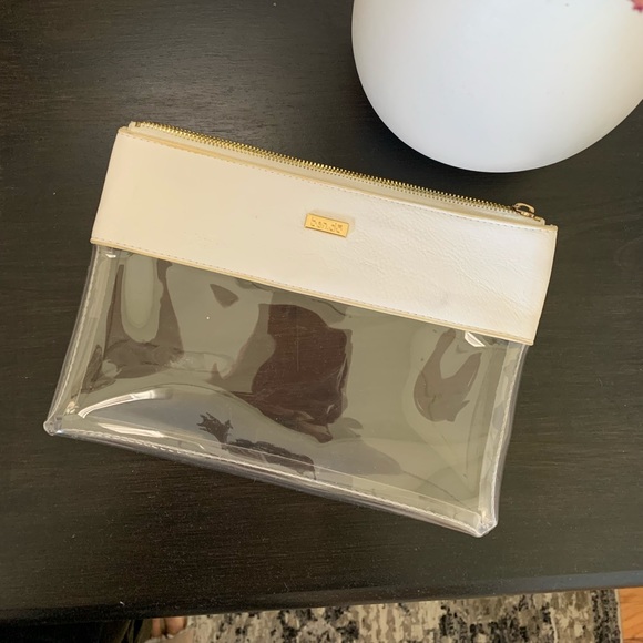 ban.do Handbags - Ban.do clear / white clutch